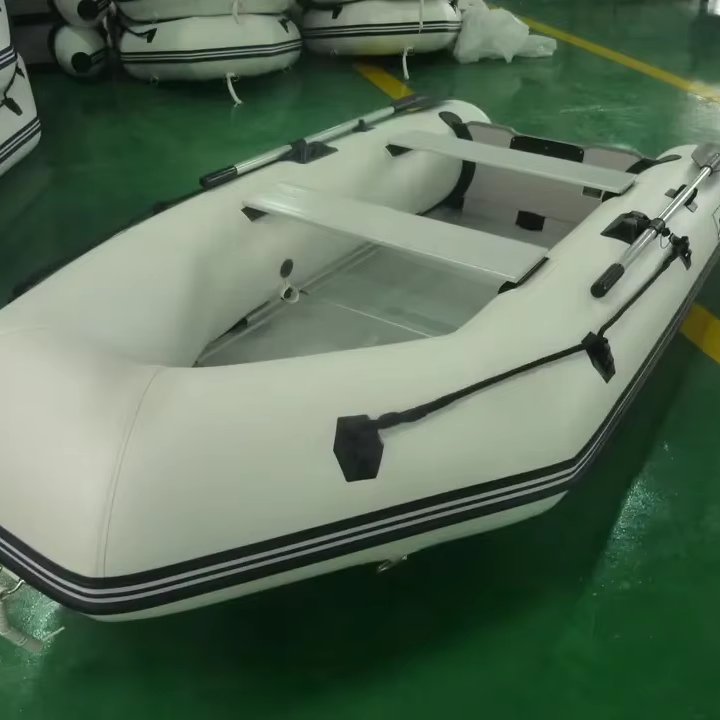 Fishing Boat Aluminum - 10.8피트 알루미늄 바닥 공기주입식 보트, 풍선형