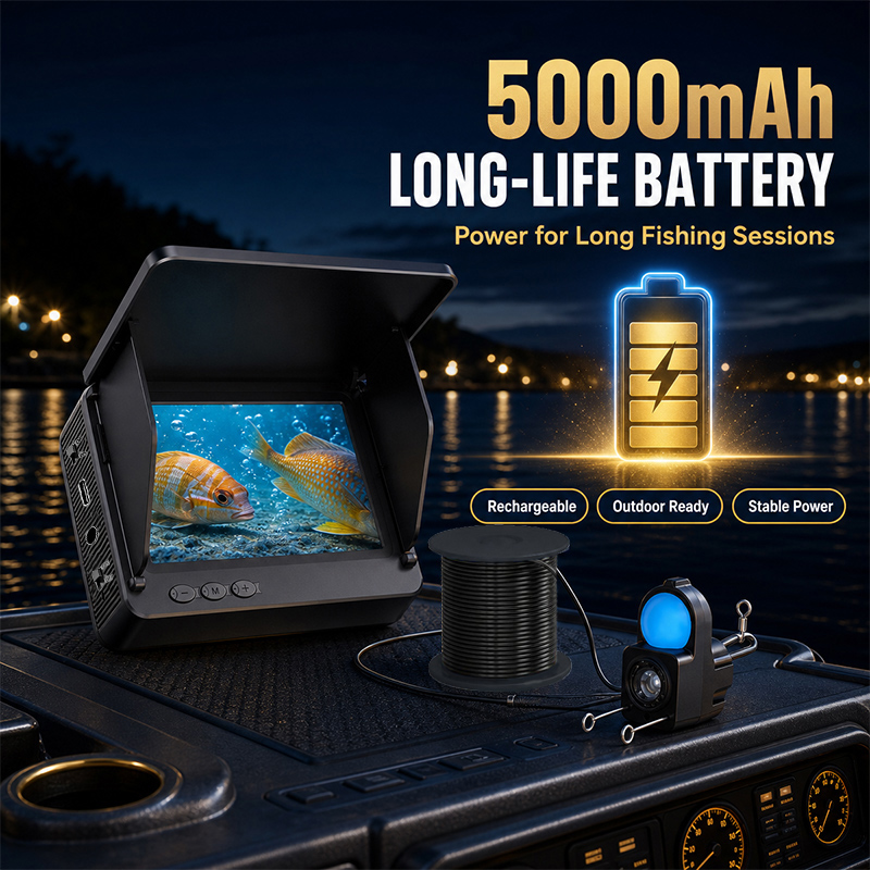 어군탐지기 수중 카메라 1080P HD 모니터 야간 투 - Fishing Boat Depth Finder 리뷰 및 가격