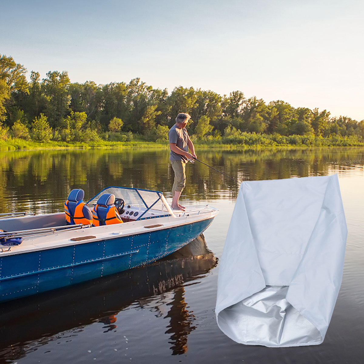 210D 옥스퍼드 소재의 보트 시트 커버, 방수 기능, - Fishing Boat Cover 리뷰 및 가격