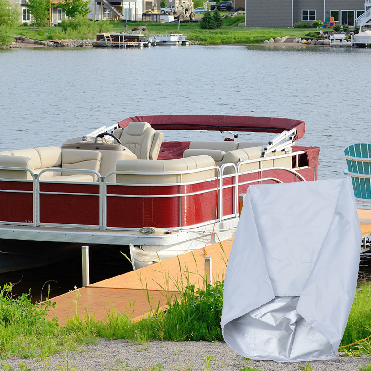 210D 옥스퍼드 소재의 보트 시트 커버, 방수 기능, - Fishing Boat Cover 리뷰 및 가격